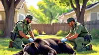 Bear Tranquilized in Salt Lake City's Avenues, Spotlights Rising Sightings Trend